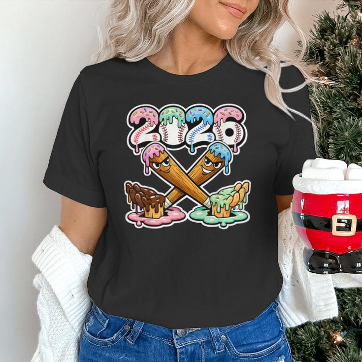 Baseball Bat 2026 Hands Drip Boys Ice Cream Dripping Youth Unisex T-Shirt Baseball Bat 2026 Hands Drip Boys Ice Cream Dripping Youth Unisex T-Shirt