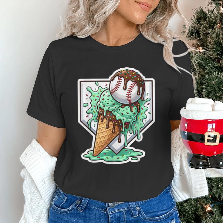 Baseball Boys Ice Cream Drip Baseball Boys Youth Mint Choco Unisex T-Shirt Baseball Boys Ice Cream Drip Baseball Boys Youth Mint Choco Unisex T-Shirt