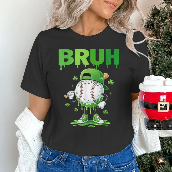 Baseball Bruh Drip Ice Cream Youth Boy St Patricks Day Unisex T-Shirt