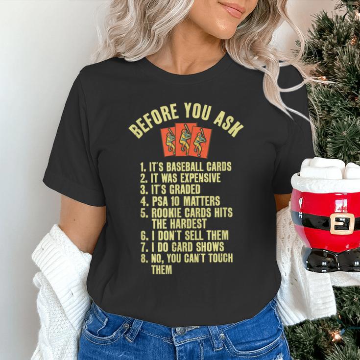 Baseball Card Collector Baseball Card Trading Unisex T-Shirt Baseball Card Collector Baseball Card Trading Unisex T-Shirt