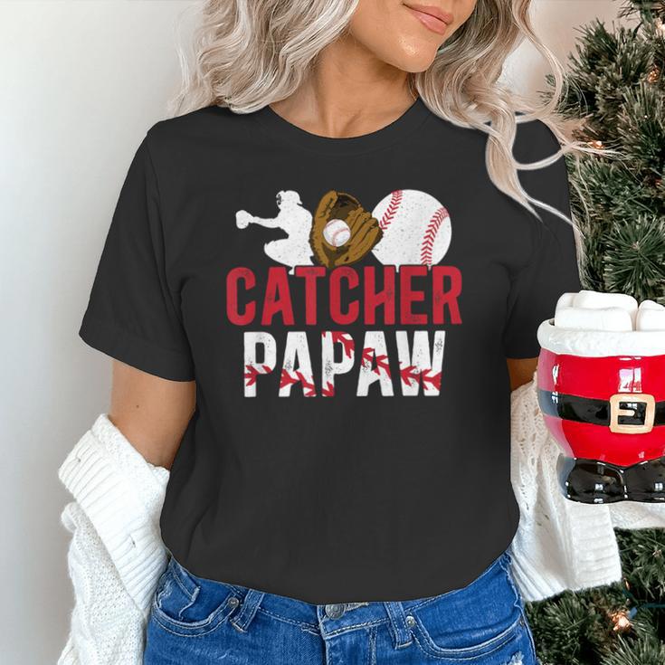 Baseball Catcher Papaw Proud Papaw Of A Baseball Catcher Unisex T-Shirt Baseball Catcher Papaw Proud Papaw Of A Baseball Catcher Unisex T-Shirt