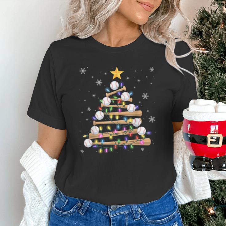 Baseball Christmas Tree Light Xmas Baseball Boys Kids Unisex T-Shirt Baseball Christmas Tree Light Xmas Baseball Boys Kids Unisex T-Shirt