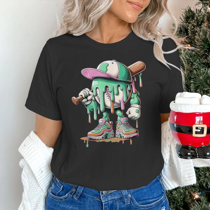 Baseball Drip For Boys Ice Cream Drip Baseball Unisex T-Shirt Baseball Drip For Boys Ice Cream Drip Baseball Unisex T-Shirt