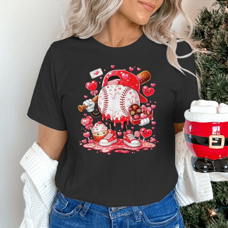 Baseball Drip Ice Cream Boys Kids Youth Valentines Unisex T-Shirt