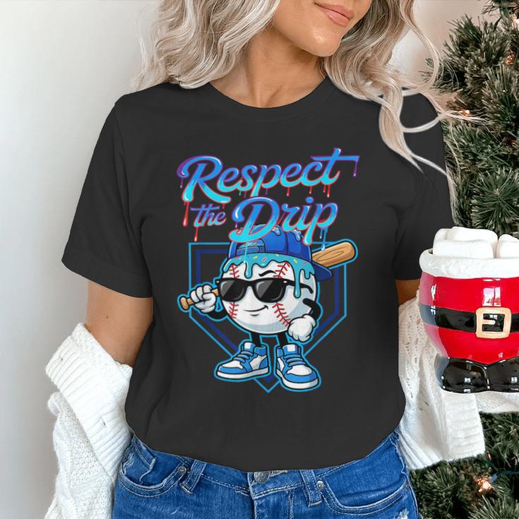 Baseball Drip Ice Cream Respect The Drip Home Plate Boy Kids Unisex T-Shirt Baseball Drip Ice Cream Respect The Drip Home Plate Boy Kids Unisex T-Shirt