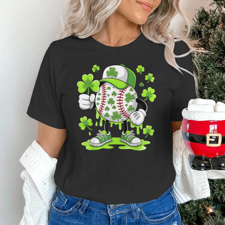 Baseball Drip Ice Cream Shamrock Irish St Patricks Men Unisex T-Shirt Baseball Drip Ice Cream Shamrock Irish St Patricks Men Unisex T-Shirt