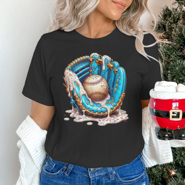 Baseball Drip Ice Cream Sprinkless Glove Boy Kid Unisex T-Shirt Baseball Drip Ice Cream Sprinkless Glove Boy Kid Unisex T-Shirt