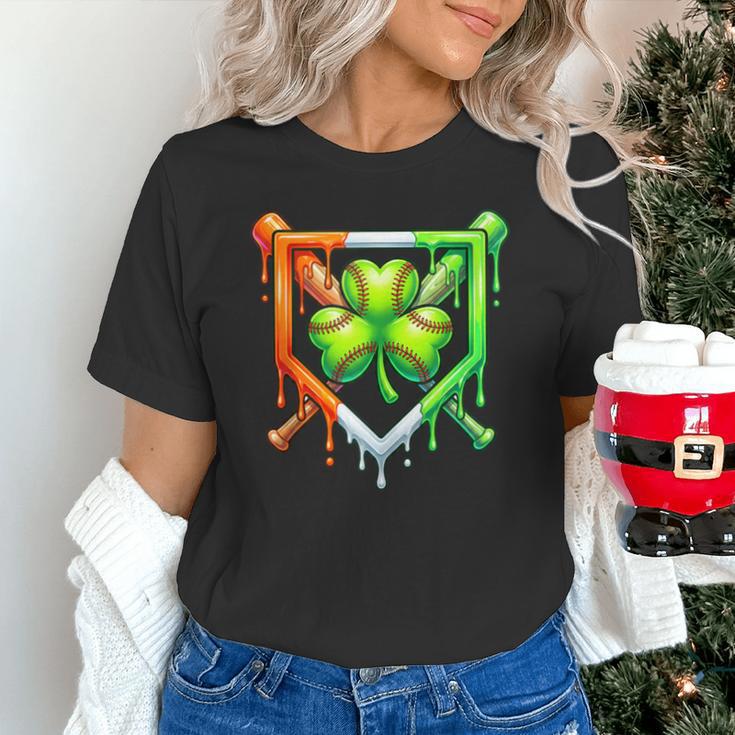 Baseball Drip Ice Cream St Patricks Day Shamrock Lucky Unisex T-Shirt Baseball Drip Ice Cream St Patricks Day Shamrock Lucky Unisex T-Shirt