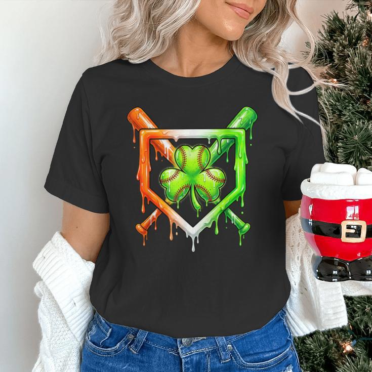 Baseball Drip Ice Cream St Patricks Day Shamrock Unisex T-Shirt Baseball Drip Ice Cream St Patricks Day Shamrock Unisex T-Shirt