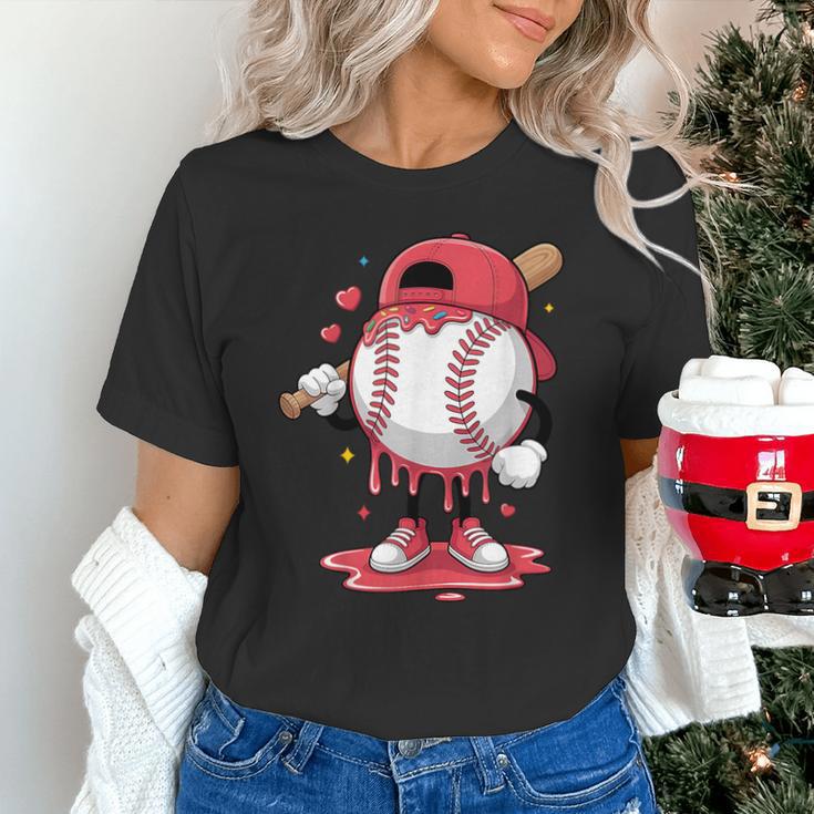 Baseball Drip Icecream Boy Kids Valentine Unisex T-Shirt