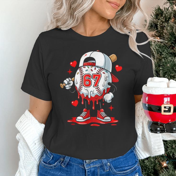 Baseball Drip Icecream Valentine 67 Meme Tees Men Youth Boys Unisex T-Shirt Baseball Drip Icecream Valentine 67 Meme Tees Men Youth Boys Unisex T-Shirt