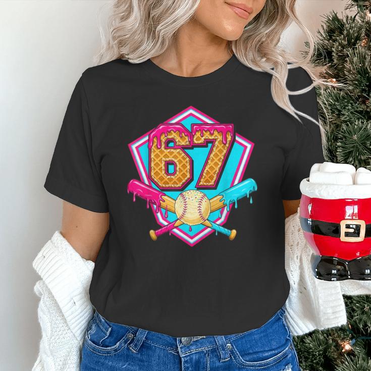 Baseball Drip Jersey Number 67 For Players & 67th Birthday Unisex T-Shirt Baseball Drip Jersey Number 67 For Players & 67th Birthday Unisex T-Shirt