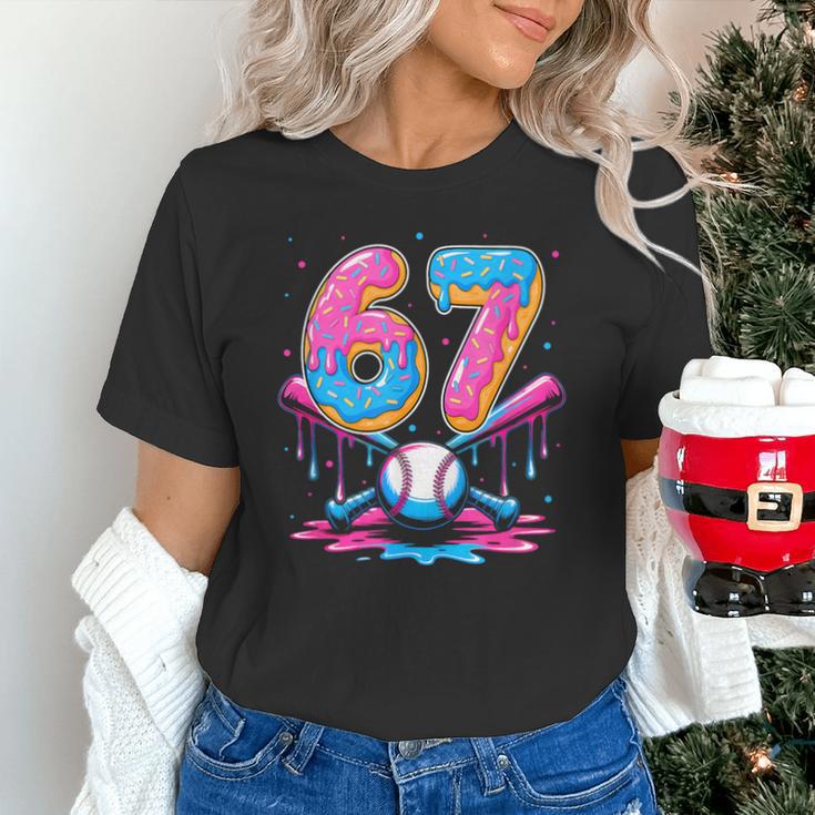 Baseball Drip Number 67 Player 67Th Birthday Baseball Meme Unisex T-Shirt