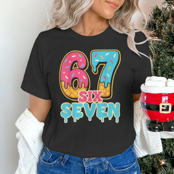 Baseball Drip Number 67 Player Trendy 6 7 Meme Unisex T-Shirt