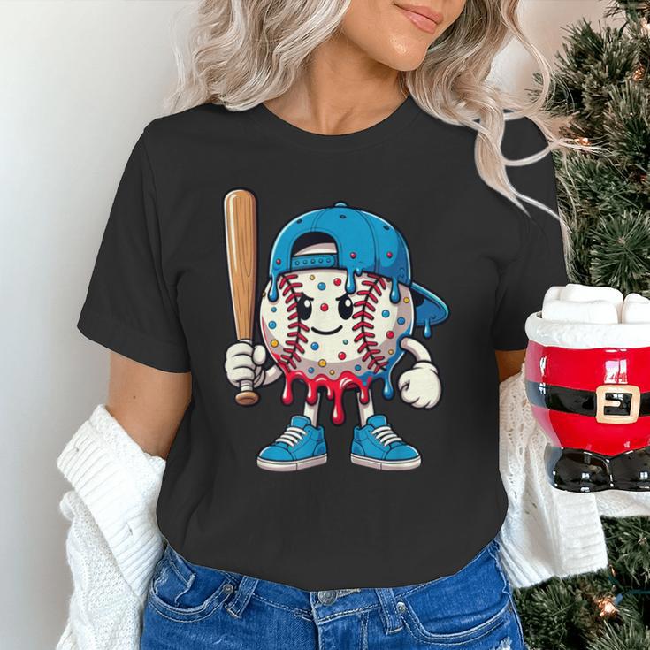 Baseball Drippy Style Apparel For Boys Youth Cool Baseball Unisex T-Shirt Baseball Drippy Style Apparel For Boys Youth Cool Baseball Unisex T-Shirt
