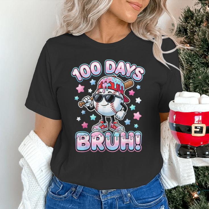 Baseball Ice Cram Drip 100 Days Of School 100th Boys Youth Unisex T-Shirt Baseball Ice Cram Drip 100 Days Of School 100th Boys Youth Unisex T-Shirt