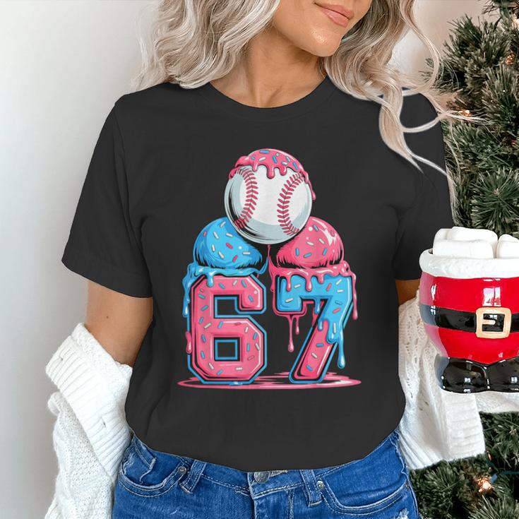 Baseball Ice Cream Drip Six Seven Gen Alpha Meme 67 Unisex T-Shirt Baseball Ice Cream Drip Six Seven Gen Alpha Meme 67 Unisex T-Shirt