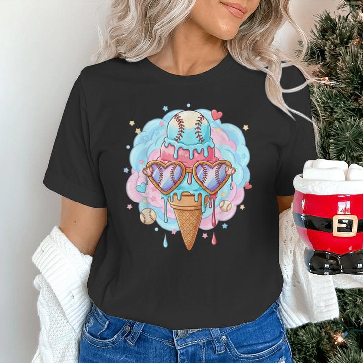 Baseball Ice Cream Heart Sunglasses Youth Boys Valentine Unisex T-Shirt Baseball Ice Cream Heart Sunglasses Youth Boys Valentine Unisex T-Shirt