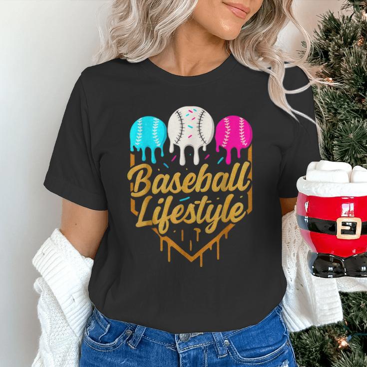 Baseball Lifestyle Baseball Drip Icecream Unisex T-Shirt Baseball Lifestyle Baseball Drip Icecream Unisex T-Shirt