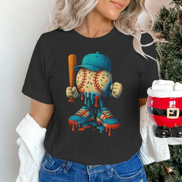 Baseball Lifestyle Youth Baseball Drip Icecream Unisex T-Shirt