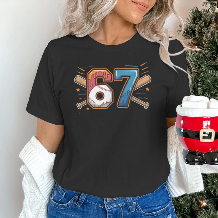 Baseball Lover Drip Number 67 Player 67th Birthday Meme Unisex T-Shirt Baseball Lover Drip Number 67 Player 67th Birthday Meme Unisex T-Shirt