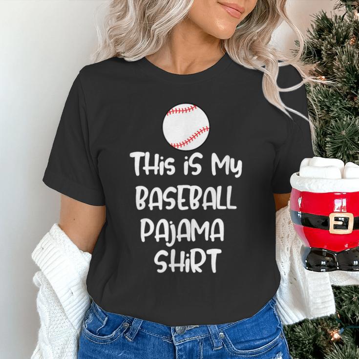 This Is My Baseball Pajama Shirt For Players Teens Boys Girl Unisex T-Shirt This Is My Baseball Pajama Shirt For Players Teens Boys Girl Unisex T-Shirt