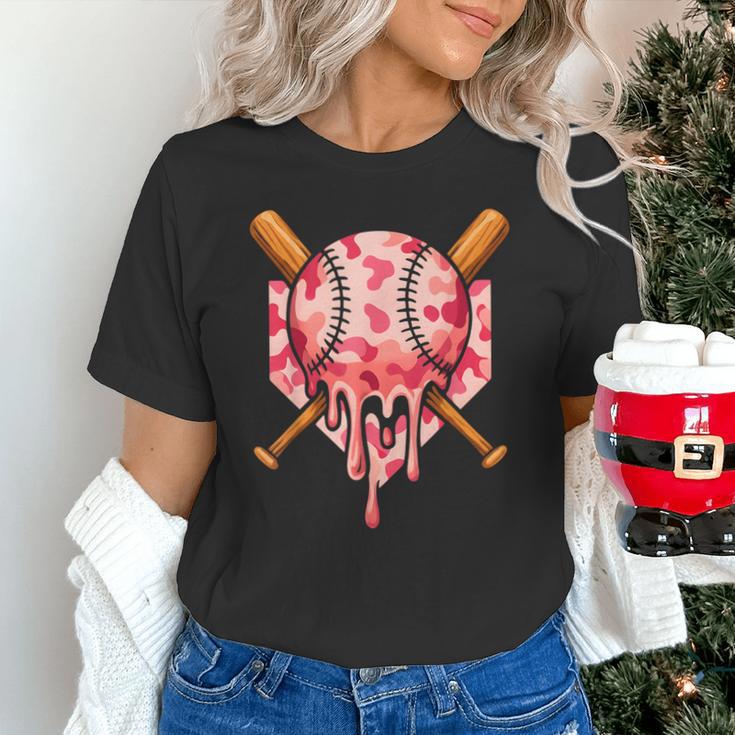 Baseball Pink Camo Ice Cream Youth Boys Girls Unisex T-Shirt Baseball Pink Camo Ice Cream Youth Boys Girls Unisex T-Shirt