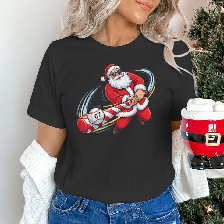 Baseball Santa 67 Christmas Xmas Pajamas Boys Unisex T-Shirt