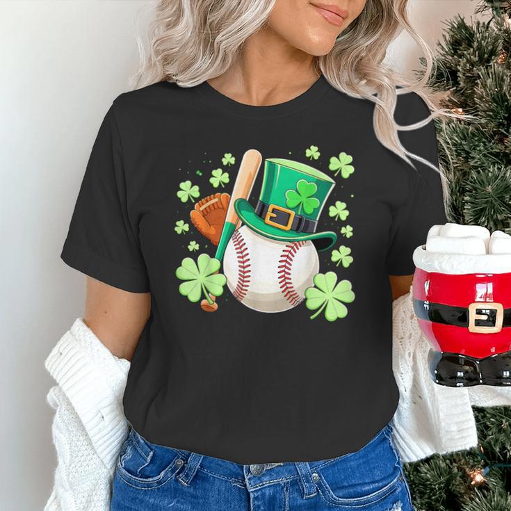 Baseball St Patricks Day Lucky Baseball Player Shamrock Unisex T-Shirt Baseball St Patricks Day Lucky Baseball Player Shamrock Unisex T-Shirt