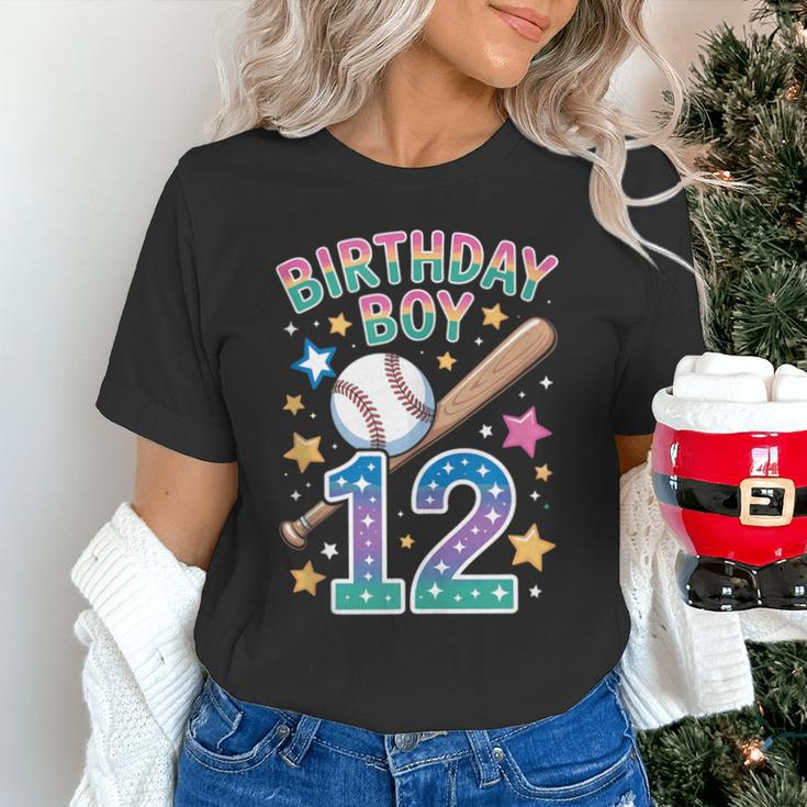 Birthday Boy 12th Birthday Baseball Unisex T-Shirt Birthday Boy 12th Birthday Baseball Unisex T-Shirt