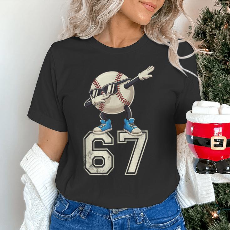 Boys Kids 67 Six Seven Sunglasses Dabbing Baseball Lover Unisex T-Shirt