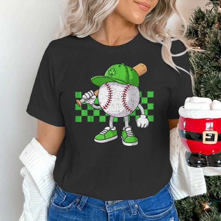 Boys St Patricks Day Baseball Player Pitcher Coach Kids Unisex T-Shirt