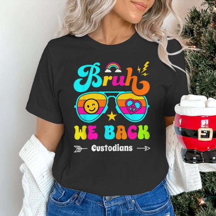 Bruh We Back Custodian Back To School Unisex T-Shirt