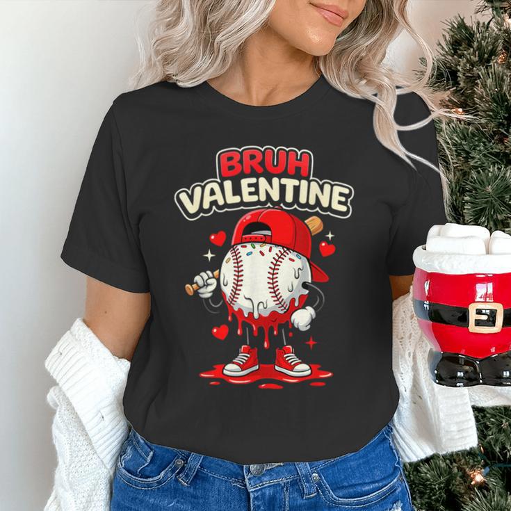 Bruh Valentine Baseball Drip Icecream Apparel Men Youth Boys Unisex T-Shirt