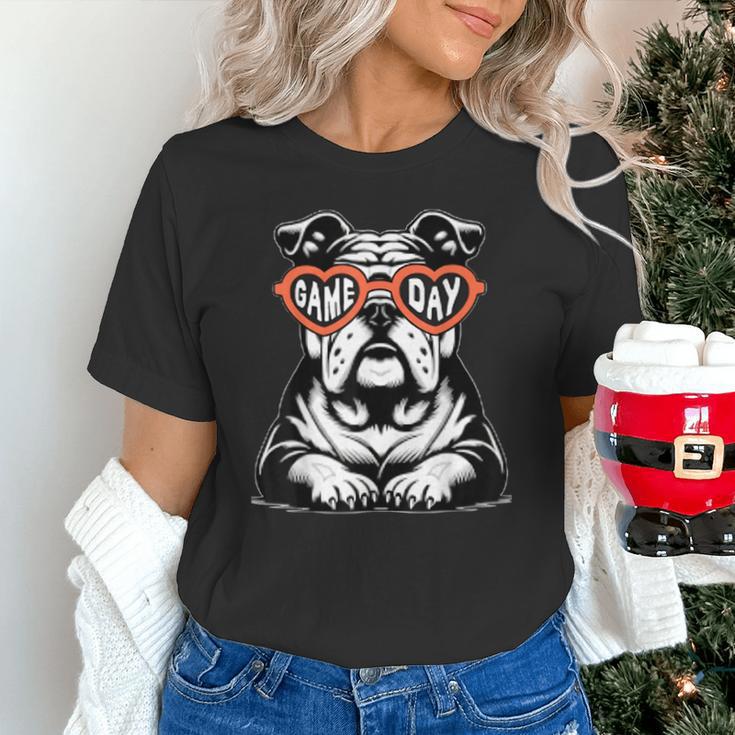 Bulldog Mascot Sports Fan Football Basketball Baseball Unisex T-Shirt Bulldog Mascot Sports Fan Football Basketball Baseball Unisex T-Shirt