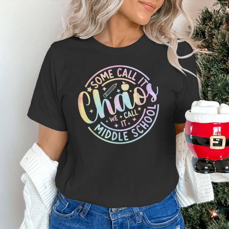 Some Call It Chaos We Call It Middle School Back To School Unisex T-Shirt Some Call It Chaos We Call It Middle School Back To School Unisex T-Shirt