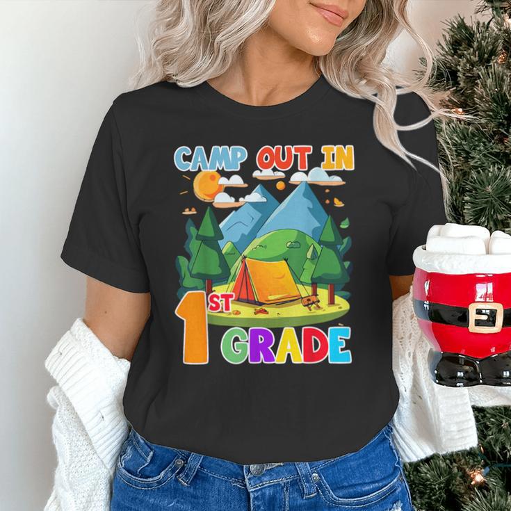 Camp Out In 1st Grade Back To School For Camping Lover Unisex T-Shirt Camp Out In 1st Grade Back To School For Camping Lover Unisex T-Shirt