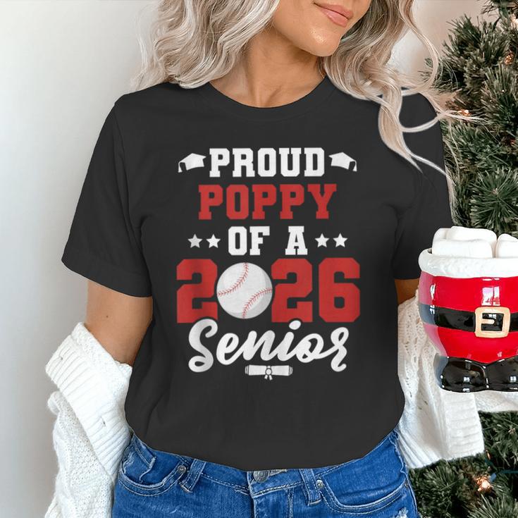 Class Of 2026 Senior Year Baseball Poppy 2026 Graduate Unisex T-Shirt