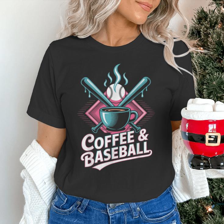 Coffee And Baseball Baseball Player Unisex T-Shirt