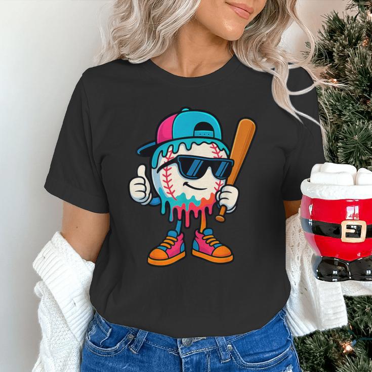 Cool Baseball Drip For Boys Ice Cream Drip Baseball Kids Unisex T-Shirt Cool Baseball Drip For Boys Ice Cream Drip Baseball Kids Unisex T-Shirt