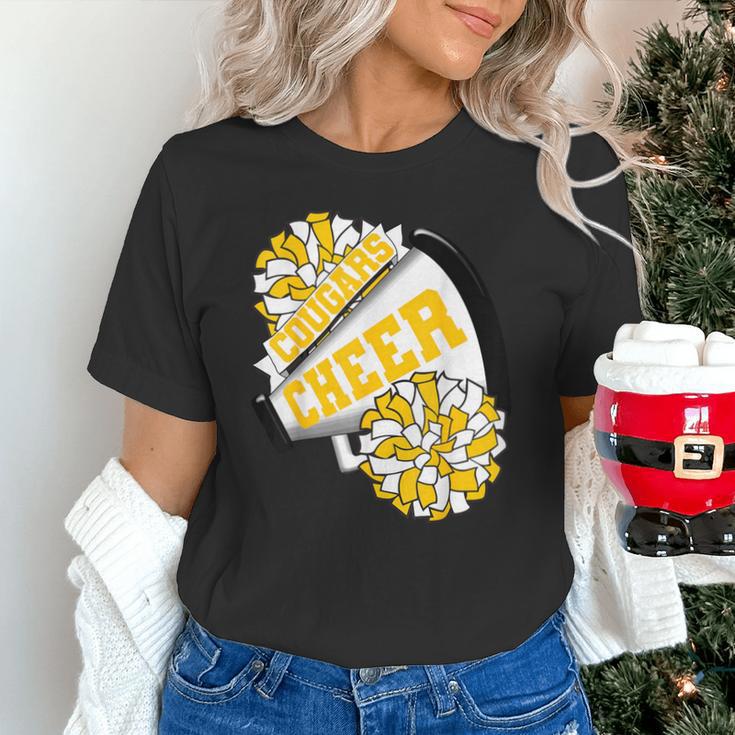 Cougars Cheer Back To School Cheerleading Spirit GY Unisex T-Shirt Cougars Cheer Back To School Cheerleading Spirit GY Unisex T-Shirt