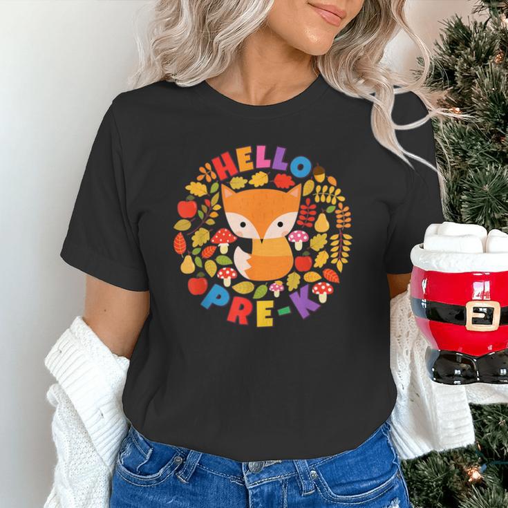 Cute Fox Back To School Woodland Animal Pre-K Unisex T-Shirt Cute Fox Back To School Woodland Animal Pre-K Unisex T-Shirt