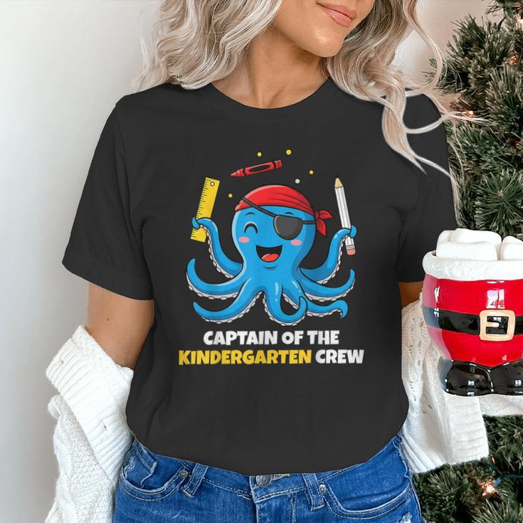 Cute Octopus Pirate Kindergarten Boys Kids Back To School Unisex T-Shirt Cute Octopus Pirate Kindergarten Boys Kids Back To School Unisex T-Shirt