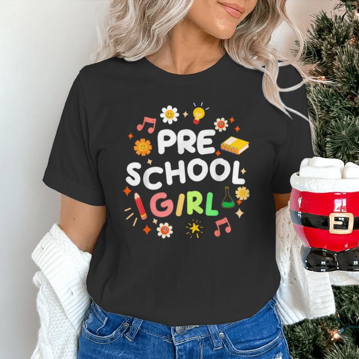 Cute Preschool Girl First Day Of School Back To School Unisex T-Shirt Cute Preschool Girl First Day Of School Back To School Unisex T-Shirt