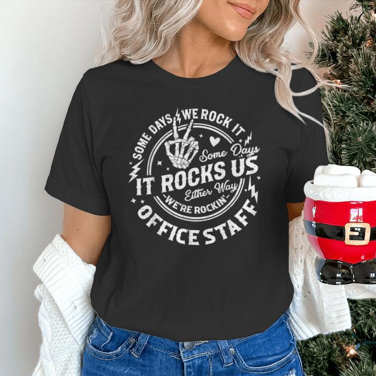 Some Days We Rock It Office Staff Back To School Unisex T-Shirt Some Days We Rock It Office Staff Back To School Unisex T-Shirt