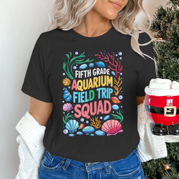 Fifth Grade Aquarium Trip Squad Matching Back To School Unisex T-Shirt