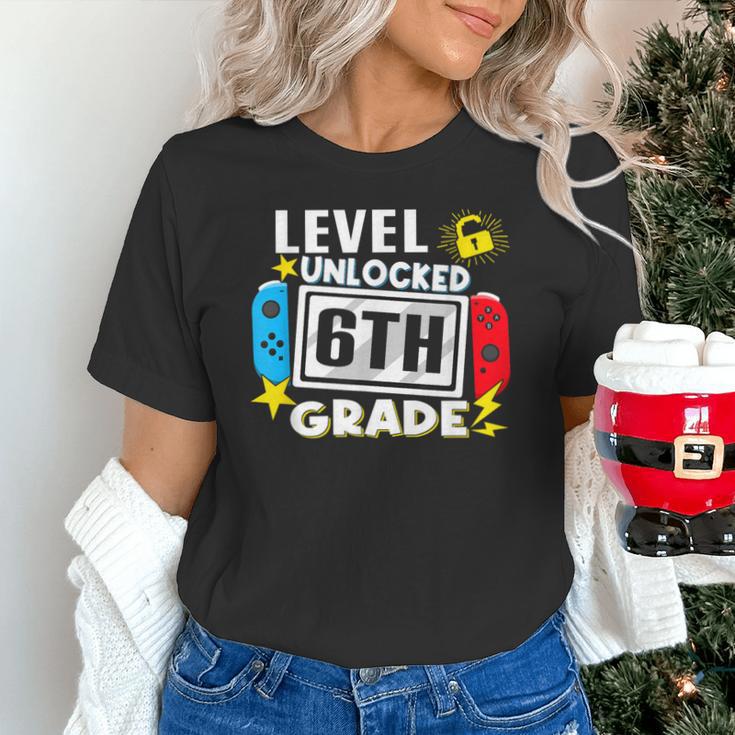 First Day Of 6th Grade Level Unlocked Game Back To School Unisex T-Shirt First Day Of 6th Grade Level Unlocked Game Back To School Unisex T-Shirt