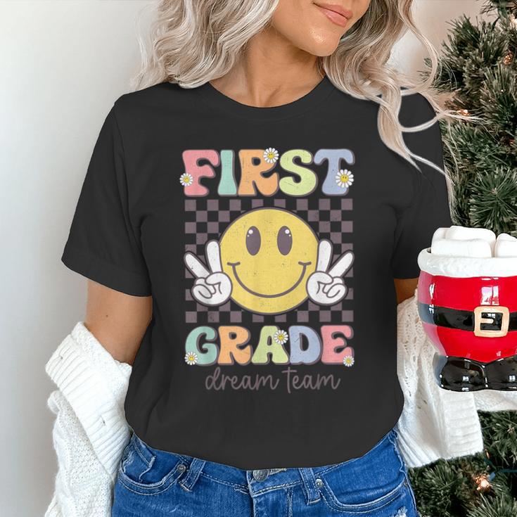 First Grade Dream Team Smile Face Back To School 1st Grade Unisex T-Shirt First Grade Dream Team Smile Face Back To School 1st Grade Unisex T-Shirt