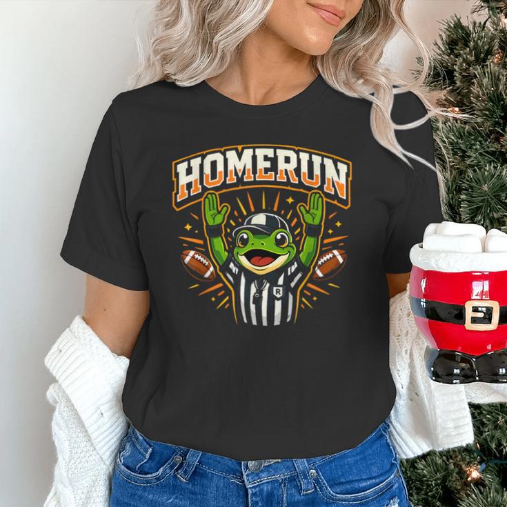 Football Referee Touchdown Baseball Homerun Frog Unisex T-Shirt