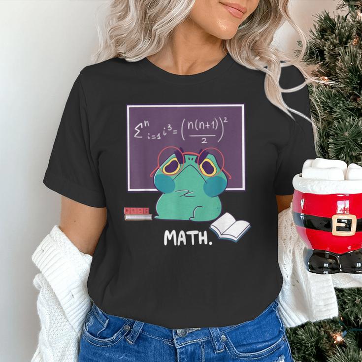 Frog Hates Math Kawaii Science Back To School Kids Unisex T-Shirt Frog Hates Math Kawaii Science Back To School Kids Unisex T-Shirt